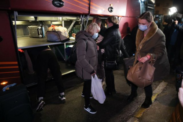 Πόλεμος στην Ουκρανία: Το τελευταίο 24ωρο πέρασαν στη χώρα μας 299 πρόσφυγες