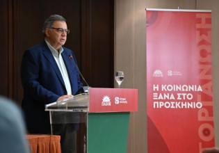 Ο Νίκος Χριστοδουλάκης και το πρόγραμμα του ΠαΣοΚ- ΚΙΝΑΛ