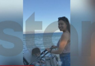 Μπάμπης Αναγνωστόπουλος: Νέο βίντεο από το κινητό του από τις τελευταίες διακοπές της Καρολάιν