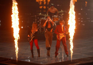 Eurovision 2022: Τα «έσπασαν» στη σκηνή οι περσινοί νικητές, Maneskin