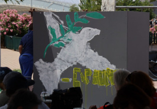 Εντυπωσιακό το 1ο Φεστιβάλ Graffiti του Δήμου Αμαρουσίου με θέμα την «Ειρήνη»