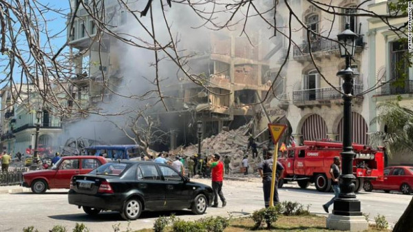 Αβάνα: Τουλάχιστον 4 νεκροί και 13 τραυματίες από την ισχυρή έκρηξη σε ξενοδοχείο
