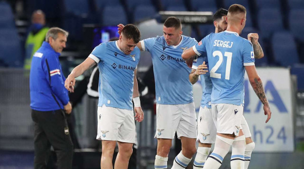 Λάτσιο – Σαμπντόρια 2-0: «Σφραγίζει» το ευρωπαϊκό εισιτήριο
