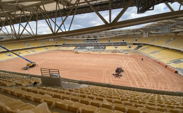 «Έτοιμη μέχρι το καλοκαίρι η Αγιά Σοφιά, με χωρητικότητα 32.500 θέσεις» [Εικόνες]