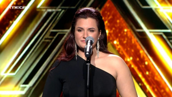 X Factor: Συγκινήθηκε & συγκίνησε η Κριστιάνα Χατζοπούλου με το «Bad Romance»