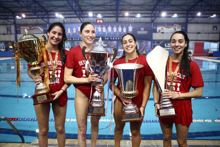 Ολυμπιακός: Ετσι πανηγύρισαν το quadruple οι Ερυθρόλευκες (pics)