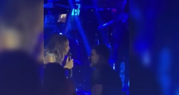 Βανδή: Η τρυφερή αφιέρωση στον Μπισμπίκη από την πίστα – «Είναι η αγάπη μου εδώ»