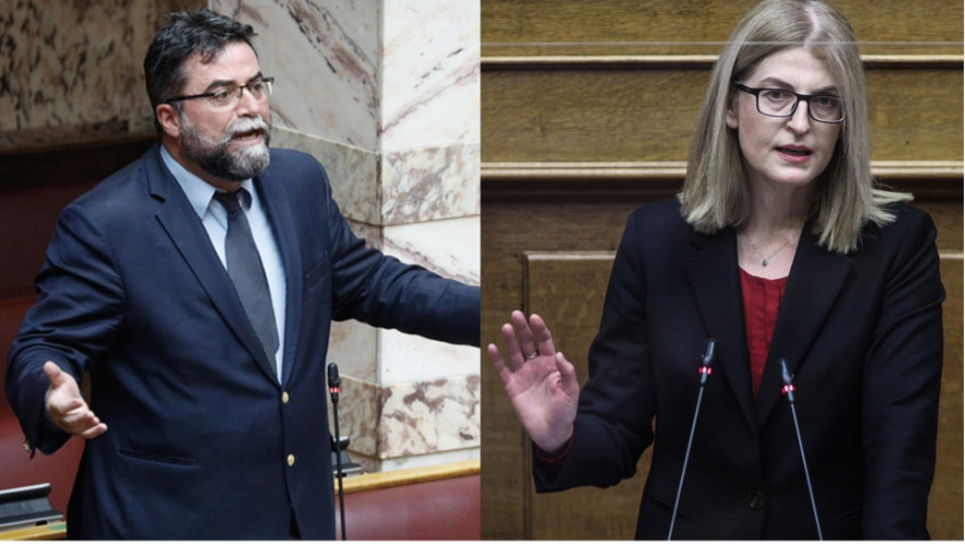 Βουλή: Έντονο επεισόδιο στη Βουλή μεταξύ του Βασίλη Οικονόμου και της Δώρας Αυγέρη – Την αποπομπή του ζητά ο ΣΥΡΙΖΑ