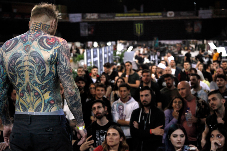 Πάνω από 30.000 τατουάζ έχουν «χτυπηθεί» συνολικά στο Athens Tattoo Convention