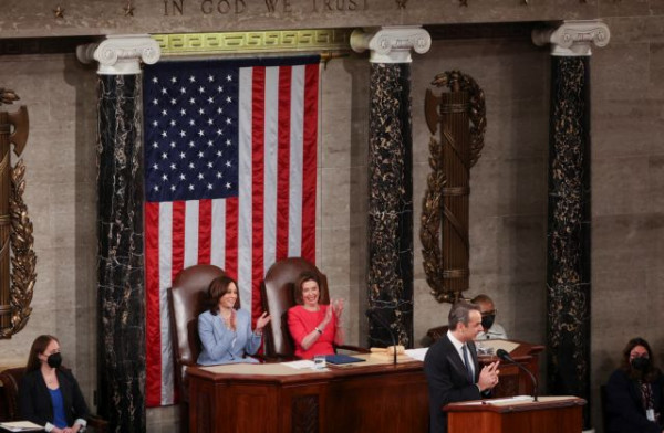 Mitsotakis tells US Congress the international community will not accept revisionism