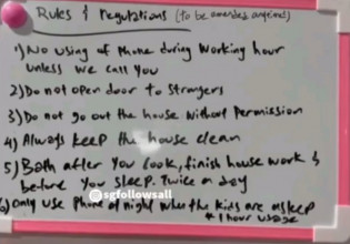 Η απαράδεκτη λίστα εργοδότριας με «12 κανόνες» στην οικιακή βοηθό – Τι της ζητούσε