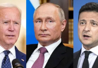 Έρευνα ΔιαΝΕΟσις: Πώς «βλέπουν» οι Έλληνες Πούτιν, Μπάιντεν και Ζελένσκι