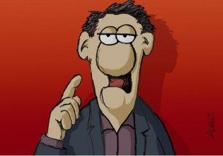 Αρκάς: Το σκίτσο για τη μαύρη ζώνη στη… βλακεία