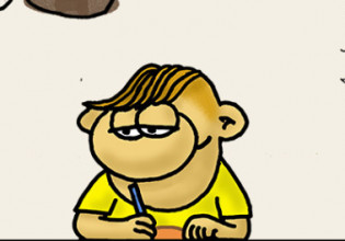 Αρκάς: Ο Θανασάκης στο σχολείο… ονειροπολεί το καλοκαίρι