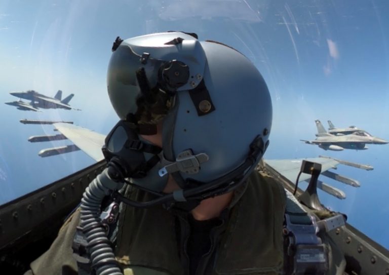Hellenic Air Force joint exercises with the aircraft carriers “Harry S. Truman” and “Juan Carlos I”