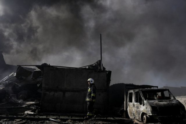 Πόλεμος στην Ουκρανία: Πυρκαγιά σε ρωσική στρατιωτική εγκατάσταση