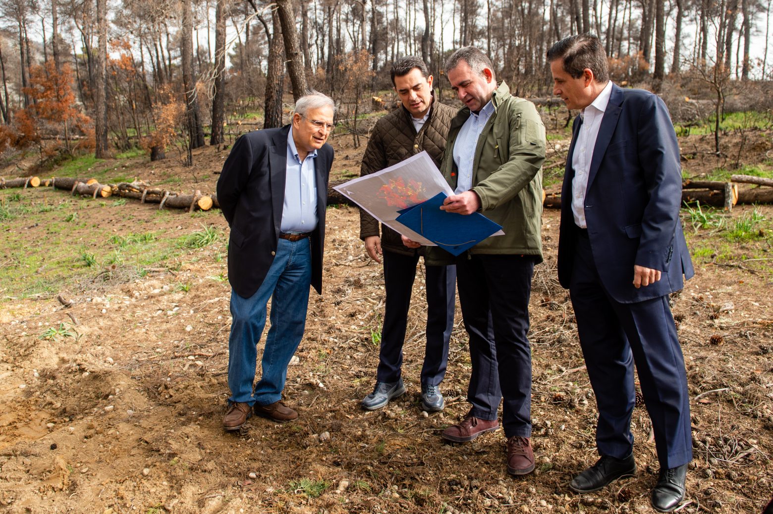 Αντιδιαβρωτικά έργα, προϋπολογισμού ύψους 3 εκατ. ευρώ, σε καμένες περιοχές από τον Όμιλο ΕΛΛΗΝΙΚΑ ΠΕΤΡΕΛΑΙΑ»