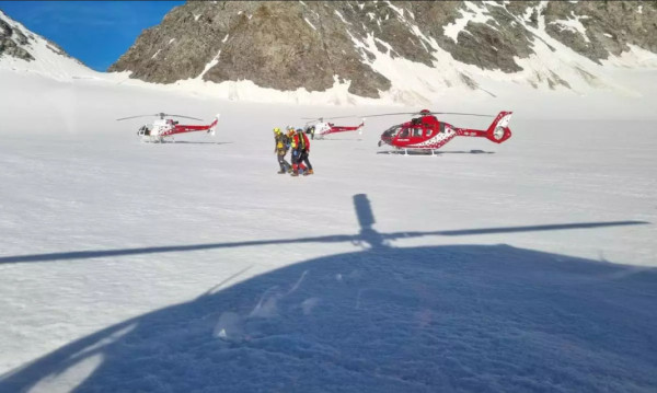 Ελβετία: Δύο νεκροί ορειβάτες από κατάρρευση παγετώνα
