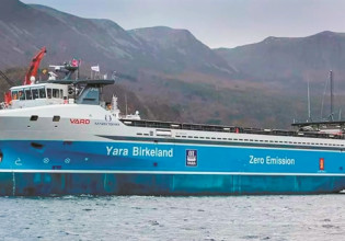 Το πρώτο ηλεκτροκίνητο πλοίο για κοντέινερ