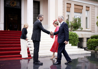 Μητσοτάκης: Συνάντηση με το βασιλικό ζεύγος του Βελγίου – Τι συζήτησαν
