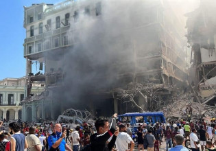 Κούβα: Ισχυρή έκρηξη σε ξενοδοχείο στην Αβάνα