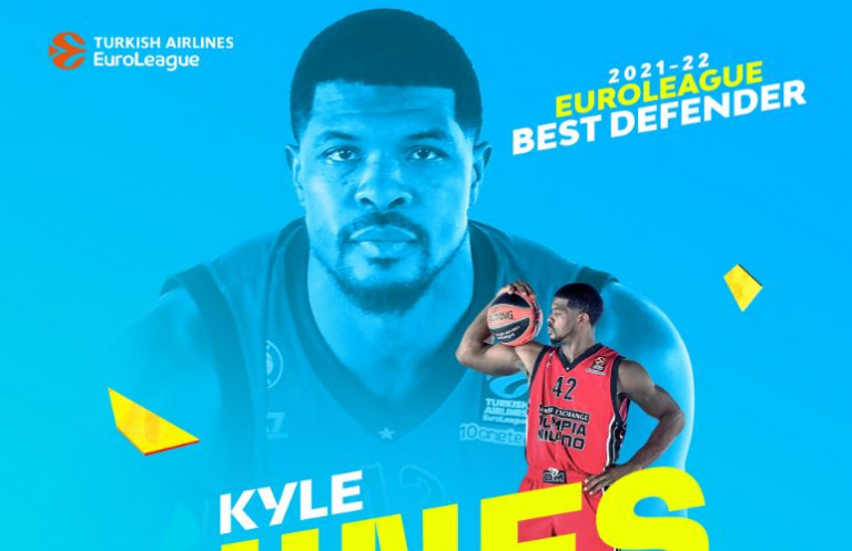 Κορυφαίος αμυντικός της σεζόν στη Euroleague ο Χάινς