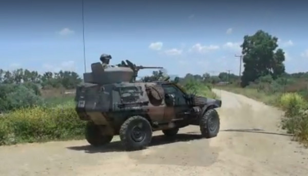 Oι φρουροί των συνόρων στον Έβρο – Έπιασαν δουλειά τα τεθωρακισμένα οχήματα αναγνωρίσεων Μ1117