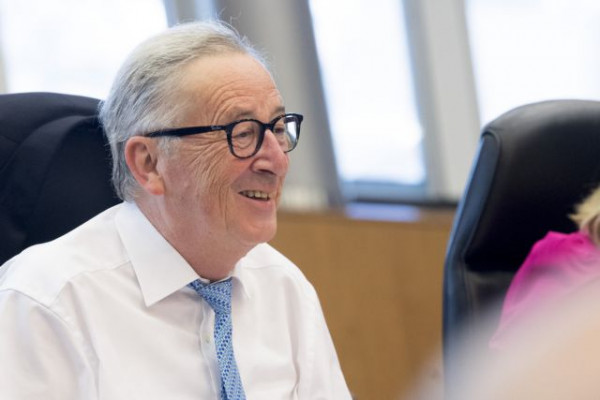 Jean Claude Juncker honorary member of the Academy of Athens