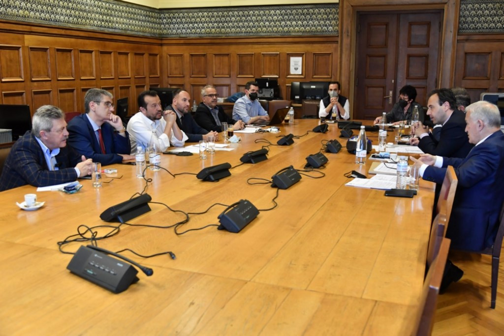 Συνάντηση της ΚΕΔΕ με τους τομεάρχες Υποδομών – Μεταφορών και Εσωτερικών της Κ.Ο. του ΣΥΡΙΖΑ-Προοδευτική Συμμαχία