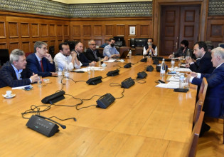 Συνάντηση της ΚΕΔΕ με τους τομεάρχες Υποδομών – Μεταφορών και Εσωτερικών της Κ.Ο. του ΣΥΡΙΖΑ-Προοδευτική Συμμαχία