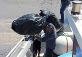 Σκιάθος: 2.400 γραμμάρια κοκαΐνης ξέβρασε η θάλασσα