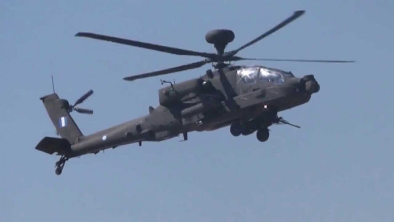 Eύβοια: Αναγκαστική προσγείωση ελικοπτέρου Απάτσι των Ενόπλων Δυνάμεων