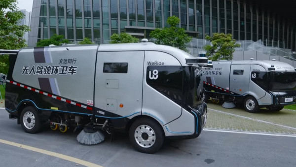 Κοροναϊός: Το νέο όπλο της Κίνας κατά της Covid19 – Οδοκαθαριστές χωρίς οδηγούς