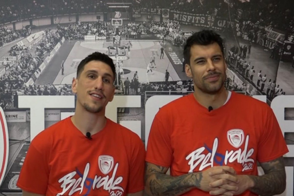 Οι παίκτες του Ολυμπιακού τέσταραν τις γνώσεις τους για το Βελιγράδι