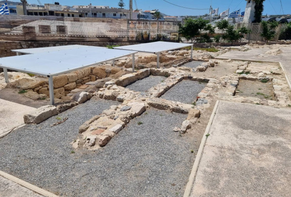 Ανοιχτή και δωρεάν για το κοινό η Παλαιοχριστιανική Βασιλική του Καστρίου στη Χερσόνησο