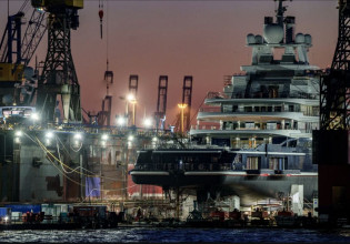 Γερμανία: Κατέσχεσαν γιοτ αξίας 400 εκατομμυρίων – Σε ποιον Ρώσο ολιγάρχη ανήκει το «Luna»