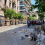 «Από θαύμα δεν υπήρξαν θύματα» – Βομβαρδισμένο τοπίο μετά την έκρηξη στο κέντρο της Αθήνας