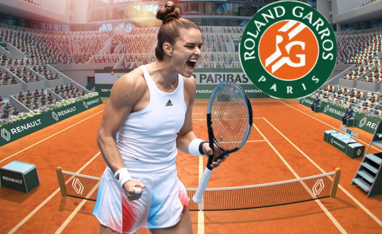 LIVE: Καρολίνα Μούκοβα – Μαρία Σάκκαρη