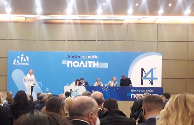 Συνέδριο ΝΔ: Στην ιστορία και το ρόλο των γυναικών της ΝΔ εστίασε η Ελίζα Βόζεμπεργκ