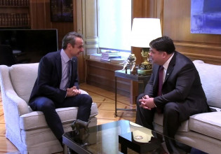 Πρώτη συνάντηση Μητσοτάκη – Τσούνη