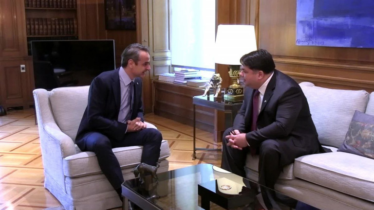 Πρώτη συνάντηση Μητσοτάκη – Τσούνη