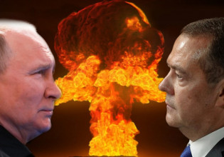 Μεντβέντεφ: Νέες απειλές μετά την ανακοίνωση της Φινλανδίας για το ΝΑΤΟ – «Η σύγκρουση μπορεί να μετατραπεί σε πυρηνικό πόλεμο»