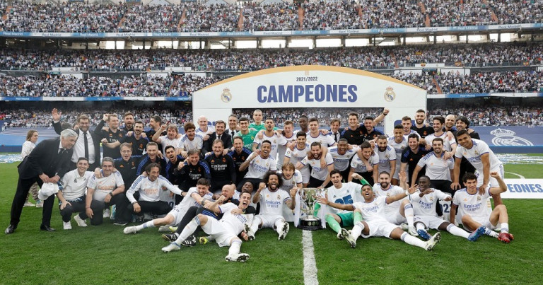 Ρεάλ: Πρωταθλήτρια Ισπανίας με τη μεγαλύτερη διαφορά στην ιστορία της