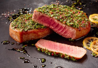 Φιλέτο τόνου με πέστο