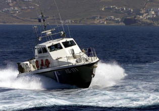 Επιχείρηση διάσωσης μεταναστών ανοιχτά της Ρόδου