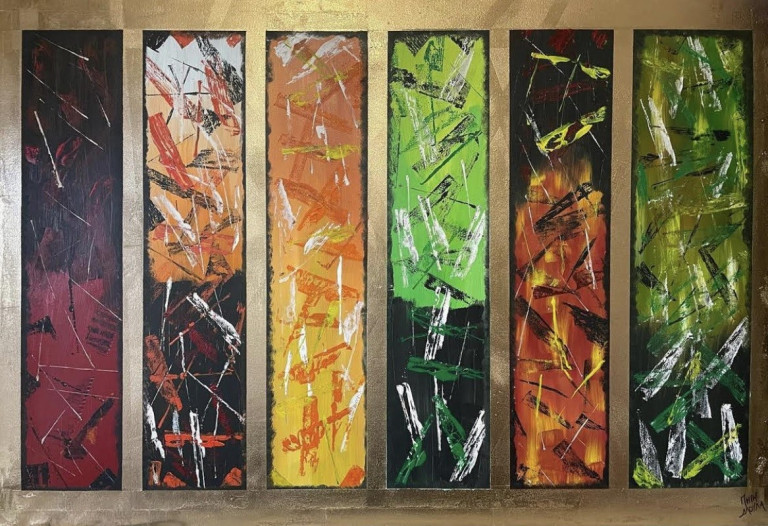 Τα «αφηρημένα χρώματα» της Πηγής Δαούλα ταξιδεύουν στη Βενετία