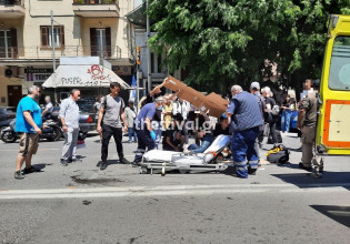 Θεσσαλονίκη: Μηχανή παρέσυρε και εγκατέλειψε γυναίκα