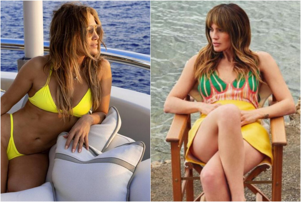 Η μία είναι η Τζένιφερ Λόπεζ και η άλλη η Μαίρη Συνατσάκη – Μπορείτε να τις ξεχωρίσετε;