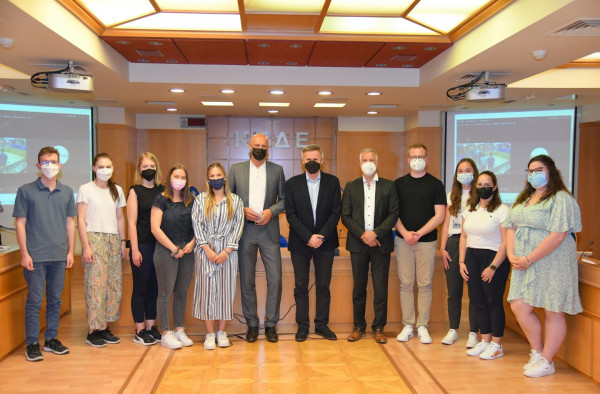 Το μοντέλο λειτουργίας της Τοπικής Αυτοδιοίκησης στο επίκεντρο επίσκεψης φοιτητών από την Γερμανία