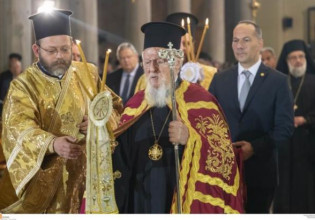 Άγιον Όρος: «Η Εκκλησία αναμένει, δεν παρεκκλίνει από τον ευθύ δρόμο της» είπε ο Βαρθολομαίος